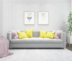 Modern and simple home design Stock Photo 05