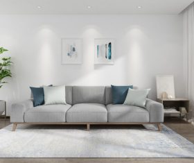 Modern and simple home design Stock Photo 10