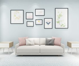 Modern and simple home design Stock Photo 11