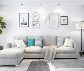 Modern and simple home design Stock Photo 12