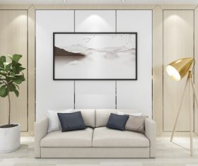 Modern and simple home design Stock Photo 13