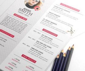 Painter Artist CV Resume PSD Template