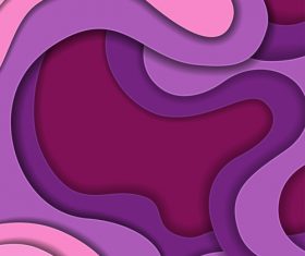 Paper layers purpie hues vectors background