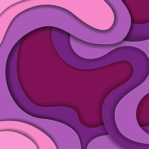 Paper layers purpie hues vectors background