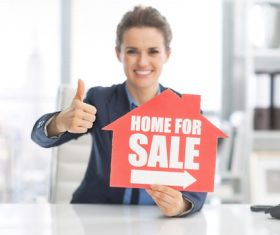 Real estate broker Stock Photo 03
