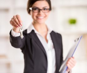 Real estate broker Stock Photo 04