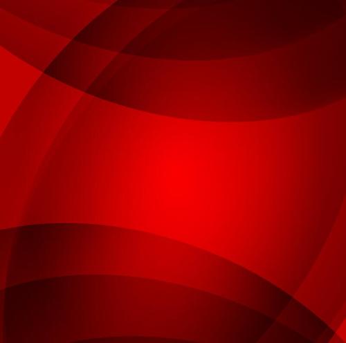 Red wavy gentle abstract vectors 02