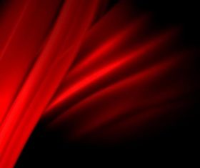 Red wavy gentle abstract vectors 03