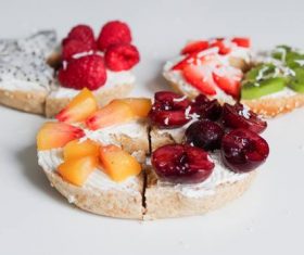 Seductive fruit bread Stock Photo 04