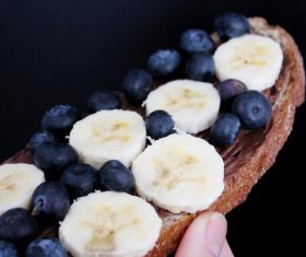Seductive fruit bread Stock Photo 09