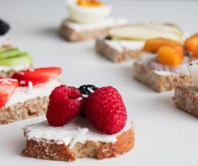 Seductive fruit bread Stock Photo 11