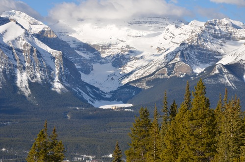 Snow mountain scenery Stock Photo 10