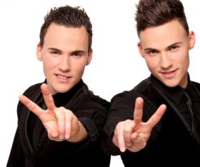 Stock Photo Twin brothers 04