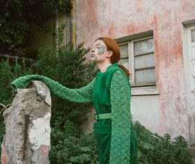 Style alternative portrait photography Stock Photo 04