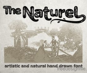 The Naturel Txt Fonts