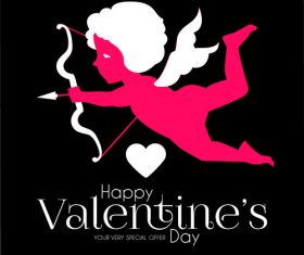 Valentines day sale discount poster vectors 02