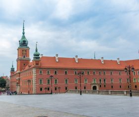 Warsaw capital city landscape Stock Photo 01