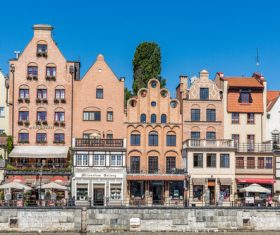 Warsaw capital city landscape Stock Photo 03