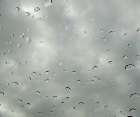 Water drops on the window Stock Photo 09