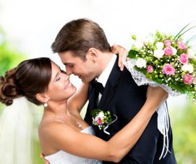 Wedding Couple Stock Photo 02