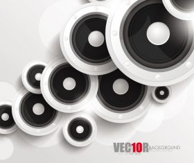 White music backgrounds vectors 05