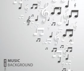 White music backgrounds vectors 06