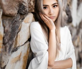 Young cute girl Stock Photo