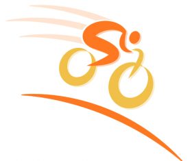 bicycle sport logos vector set 01