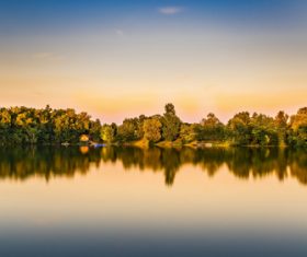 fascinating scenery of lakes Stock Photo 11