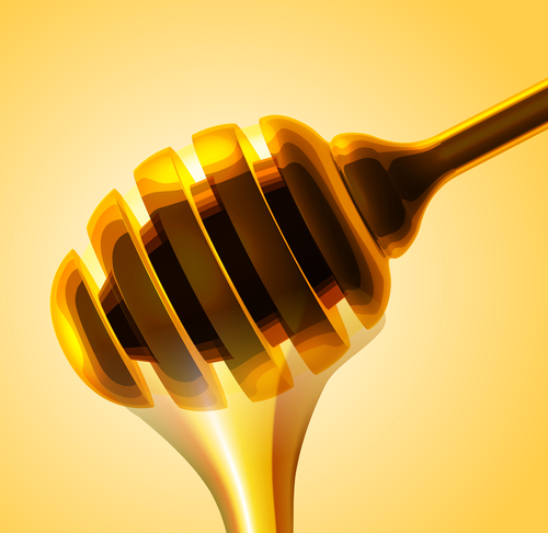 honey background design vector