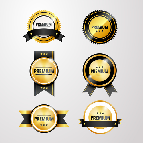 medaille template vector