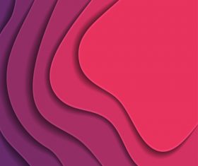 paper layers pink background vector