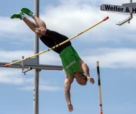pole vault Stock Photo 02