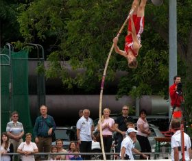 pole vault Stock Photo 04