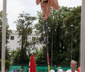 pole vault Stock Photo 05