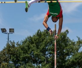 pole vault Stock Photo 06