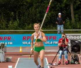 pole vault Stock Photo 08