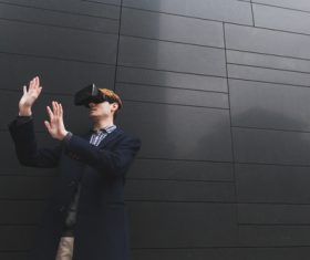 3D glasses IT technology Stock Photo 07