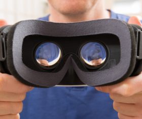3D glasses IT technology Stock Photo 09