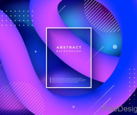 Abstract colored tapes vector background