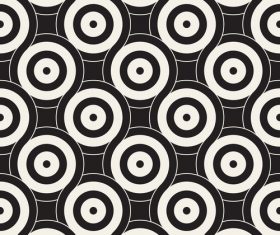 Black with white cricles textured pattern vectors