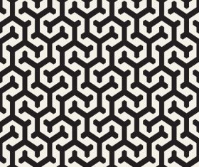 Black with white textured pattern vectors 03