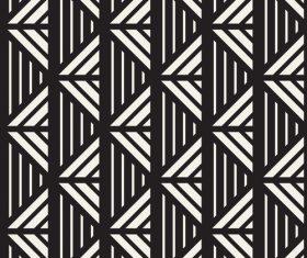 Black with white textured pattern vectors 04