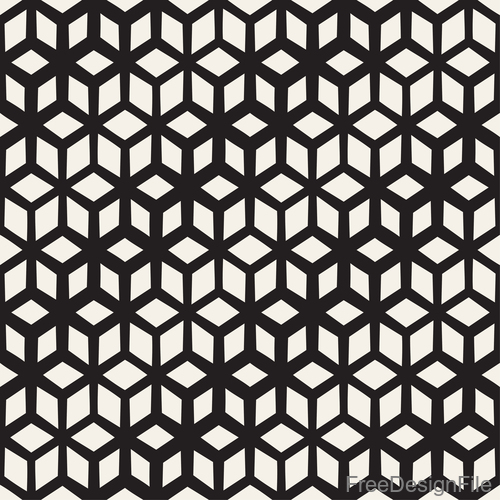 Black with white textured pattern vectors 06