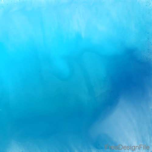 Blue watercolor texture background vectors 02