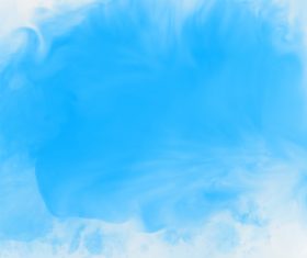 Blue watercolor texture background vectors 04