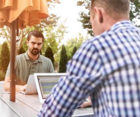 Business men at work Stock Photo 05