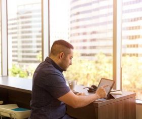 Business men at work Stock Photo 07