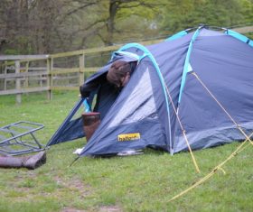 Camping tent Stock Photo 02
