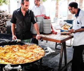 Chefs are cooking Stock Photo 03